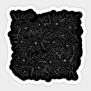 wild flowers Sticker